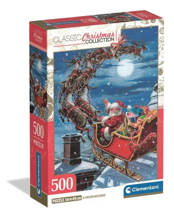 Puzzle 500 Xmas Coll. Midnight Sleigh Ride