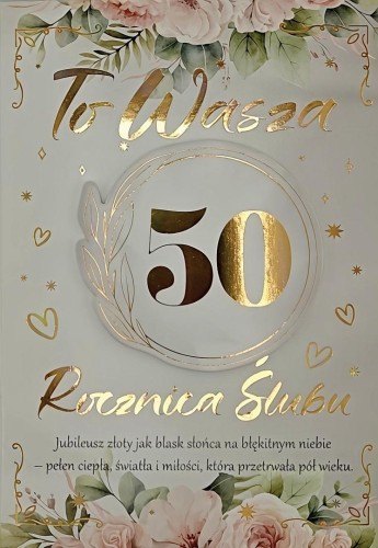 Karnet 3K Rocznica Ślubu