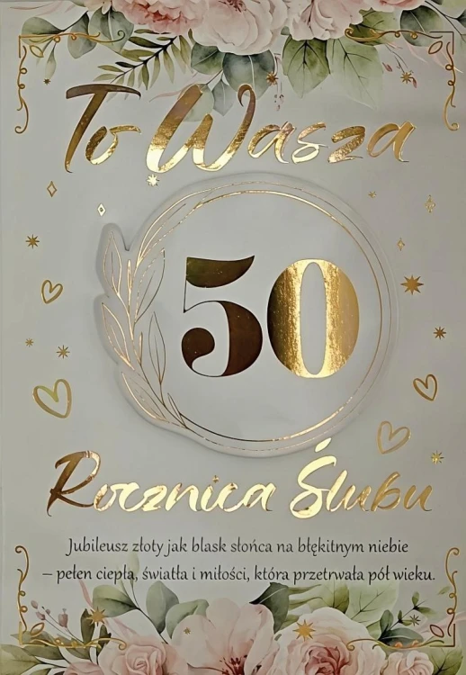 Karnet 3K Rocznica Ślubu