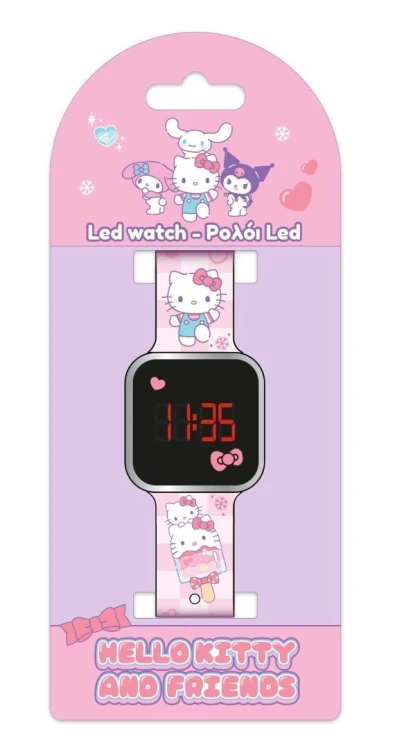 Zegarek cyfrowy led Hello Kitty, Diakakis