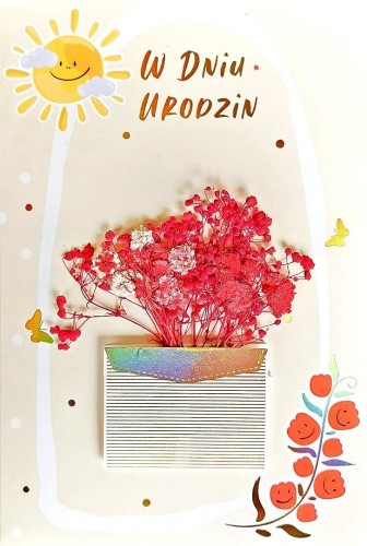 Karnet B6 Urodziny