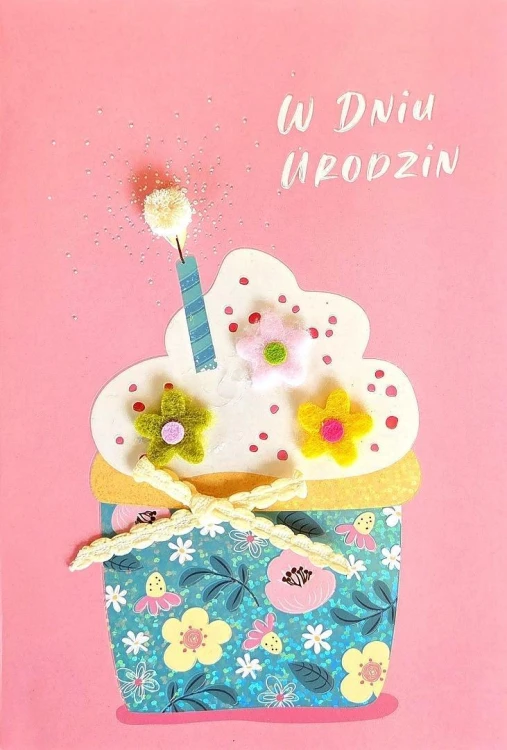 Karnet B6 Urodziny