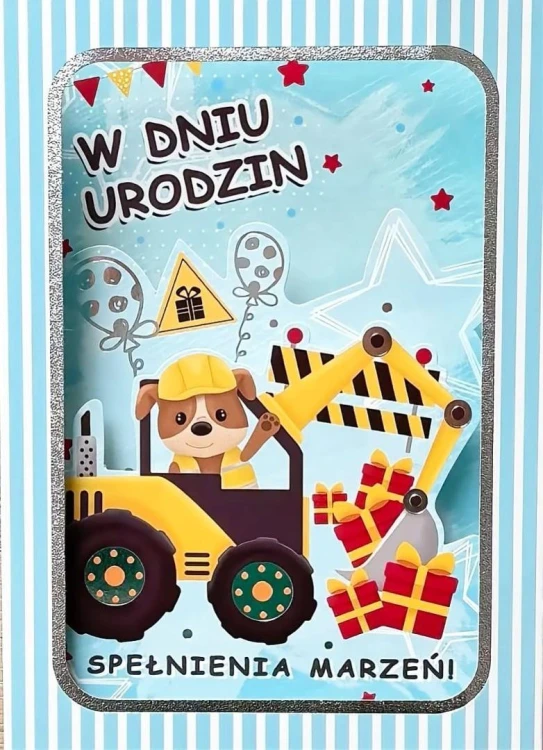 Karnet B6 Urodziny