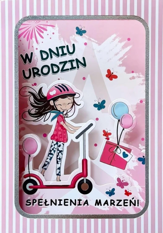 Karnet B6 Urodziny