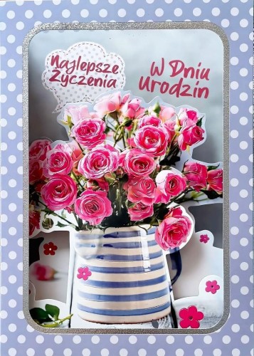 Karnet B6 Urodziny