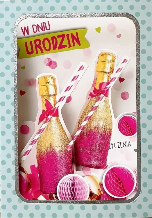Karnet B6 Urodziny