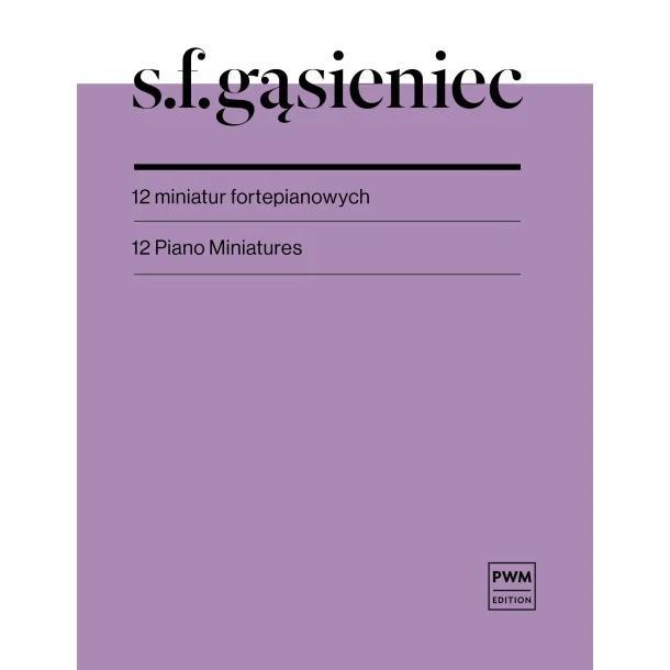 12 miniatur fortepianowych