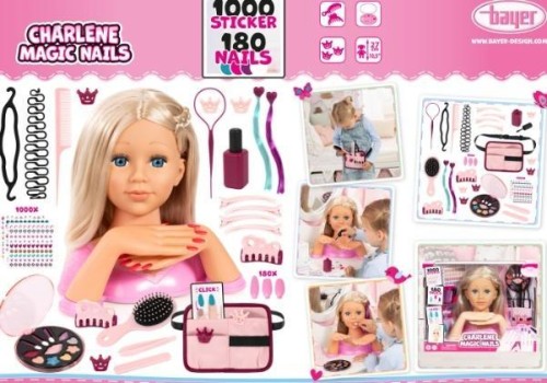 Głowa do stylizacji Charlene Magic Nails