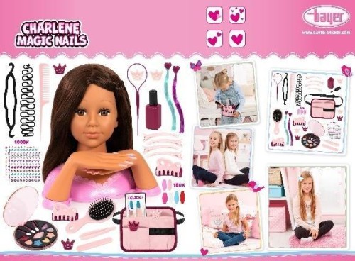 Głowa do stylizacji Charlene Magic Nails