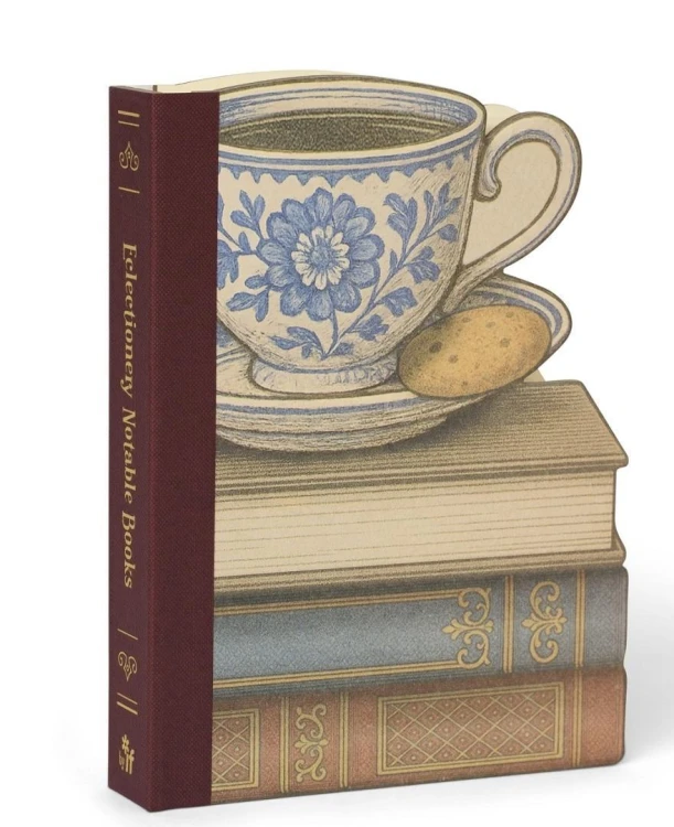 Eclectionery Notable Books Filiżanka na książkach