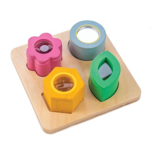 Kwiaty drewniane sensoryczne, Tender Leaf Toys