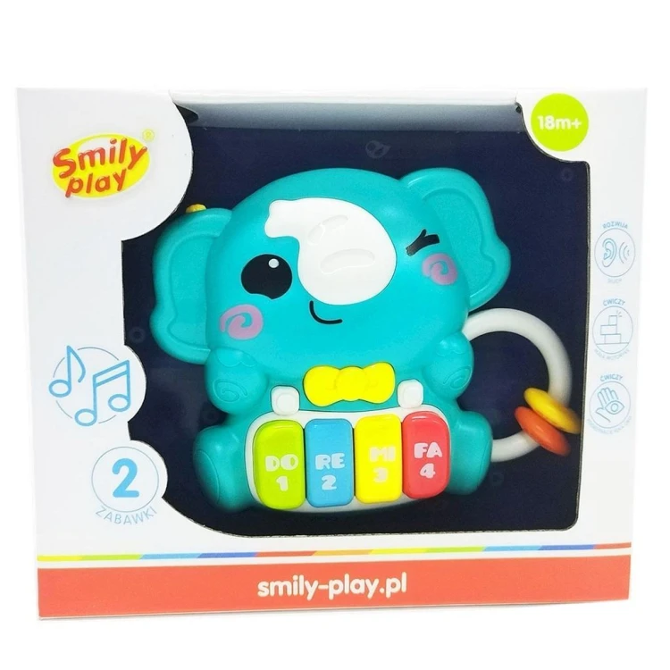 Zwierzaczkowe pianinko słonik, Smily Play