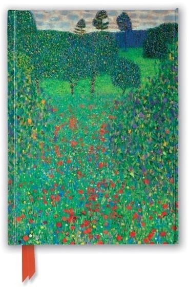 Notatnik A5 linia TW Pole maków Gustav Klimt