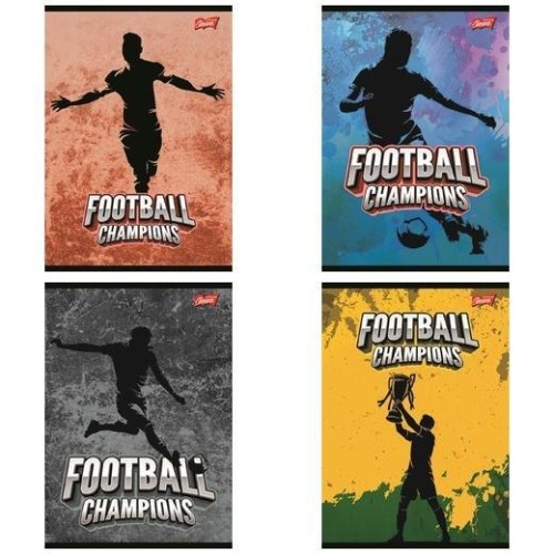 Zeszyt A5/32k linia dwukolorowa Football (15szt)