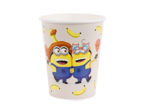 Kubeczki Minionki 250ml 6szt