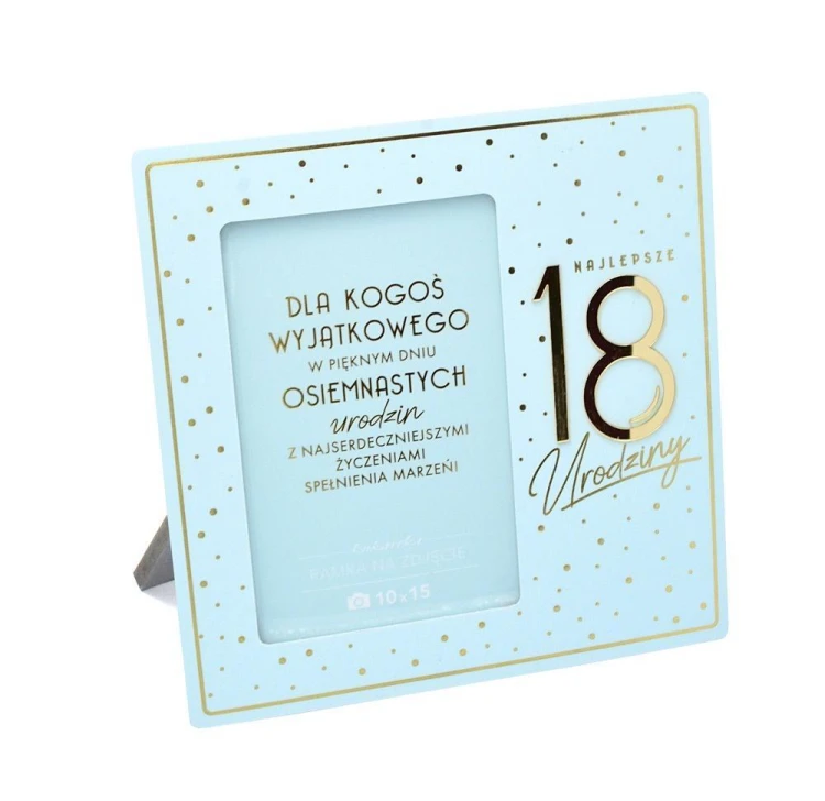 Ramka Moments Urodziny 18 Elite, Kukartka