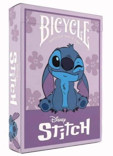 Karty Bicycle Disney Stitch Purple, Quint