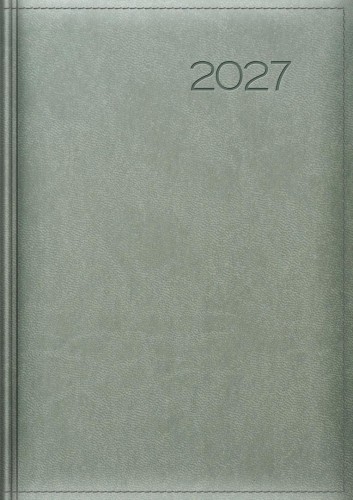 Kalendarz 2027 tygodniowy szary