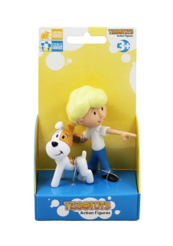 Mały zestaw figurek: Chłopiec i Reksio, Tisso Toys