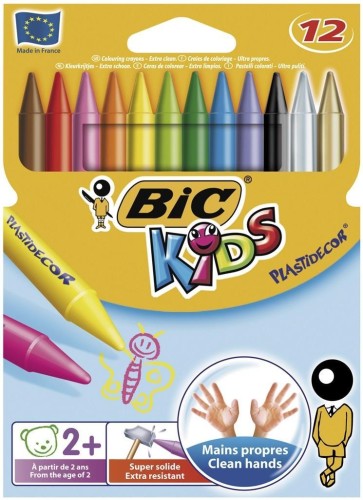 Kredki Plastidecor KIDS 12 kol. bls BIC, BIC