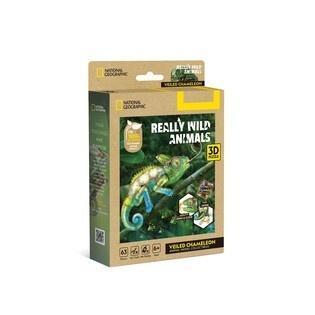 Puzzle 3D National Geographic Kameleon 63el