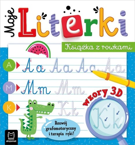 Moje literki. Książka z rowkami, Bogusław Michalec