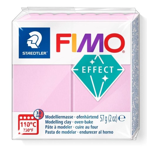 Masa termoutwardzalna Fimo 57g różowy, Staedtler