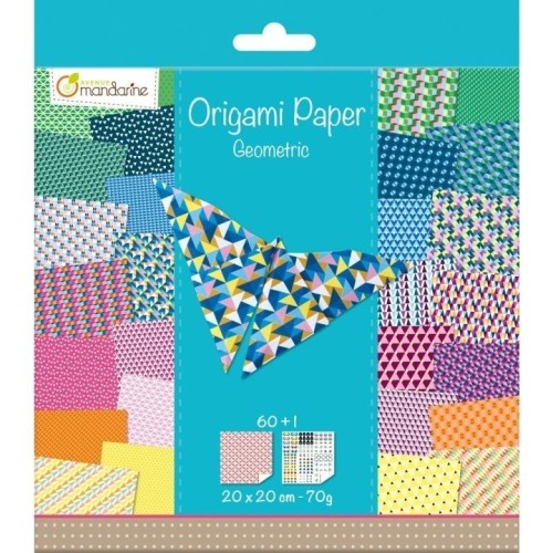 Papier Origami Geomertyczny 20x20cm 70g