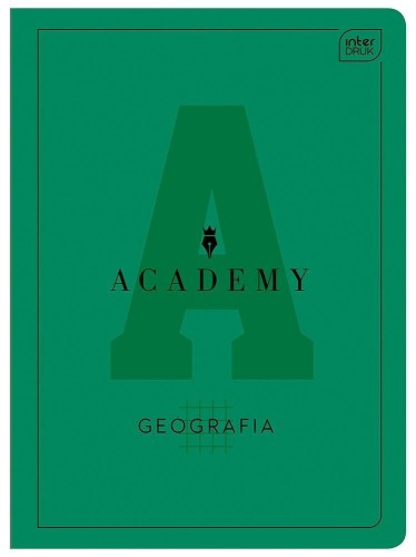 Zeszyt A5/60K Kratka Academy Geografia (10szt)