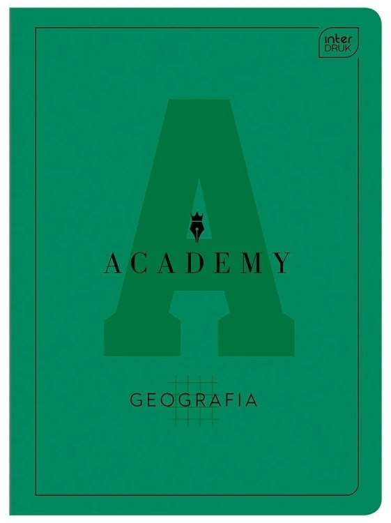 Zeszyt A5/60K Kratka Academy Geografia (10szt)