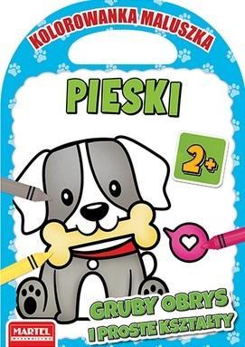Kolorowanka maluszka. Pieski, praca zbiorowa