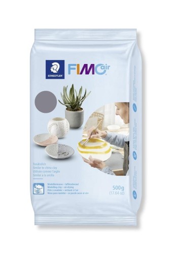 Masa Fimo Air modelarska 500g szara, Staedtler
