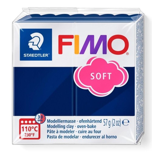 Masa termoutwardzalna Fimo 57g granatowy