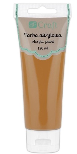 Farba akrylowa jasnobrązowa 120ml, Dalprint