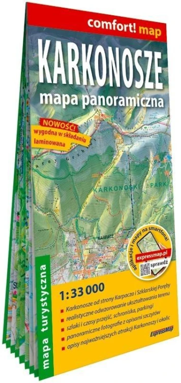 Comfort! map Karkonosze 1:33 000, praca zbiorowa