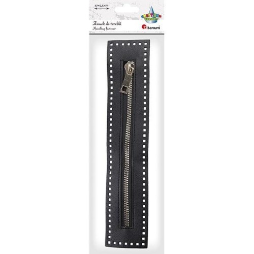 Zamek błyskawiczny do torebki 27x5,5cm czarny