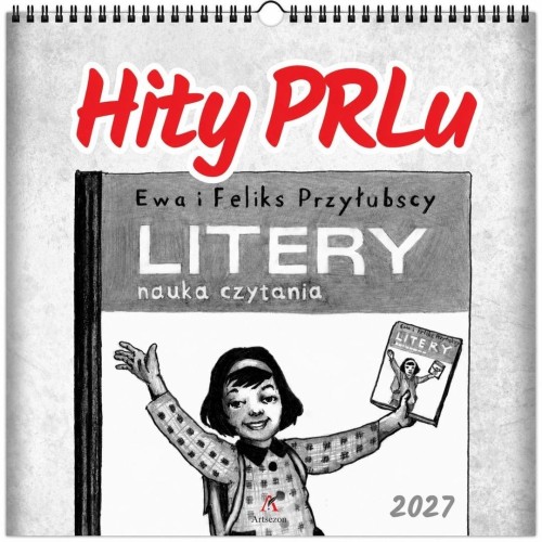 Kalendarz 2027 wieloplanszowy 33x33cm Hity PRLu
