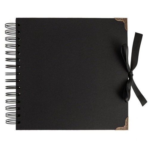 Album do zdobienia 20x20cm 30K czarny