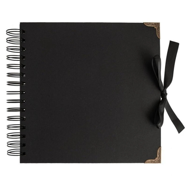 Album do zdobienia 20x20cm 30K czarny
