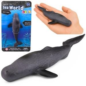 Ryba Waleń gumowa rozciągliwa 18cm, Leantoys