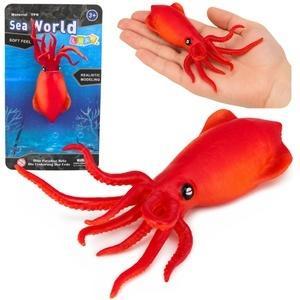 Kałamarnica gumowa rozciągliwa 18cm, Leantoys