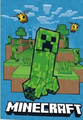 Zeszyt A5/16K trzylinia Minecraft (10szt) ASTRA