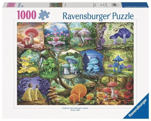 Puzzle 1000 Piekne grzyby, Ravensburger