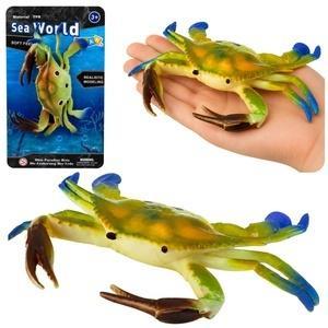 Krab gumowy rozciągliwy 19cm, Leantoys