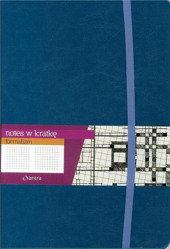 Notes A5 Kratka Formalizm Granatowy ANTRA, Antra