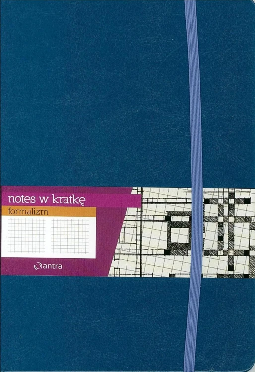 Notes A5 Kratka Formalizm Granatowy ANTRA, Antra