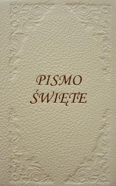 Biblia Tysiąclecia - oazowa, biała, paginatory