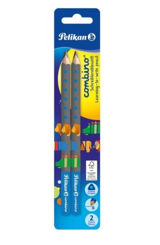 Ołówek Combino blue 2szt, PELIKAN
