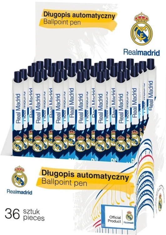 Długopis aut. RM-154 Real Madrid 4 (36szt) ASTRA