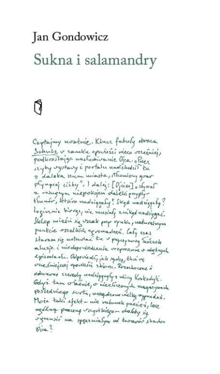 Sukna i salamandry, Jan Gondowicz